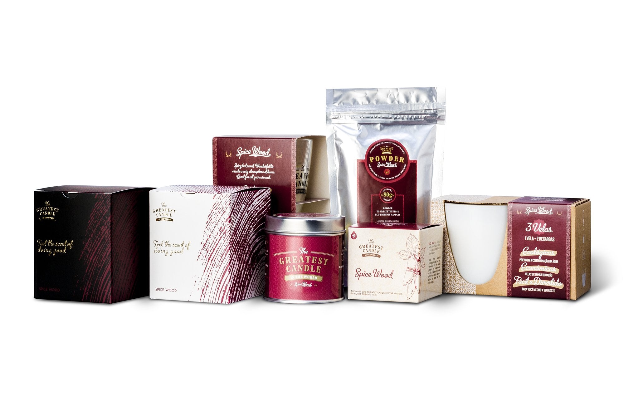 The Greatest Candle Vonná svíčka v plechovce (200 g) - dřevo a koření