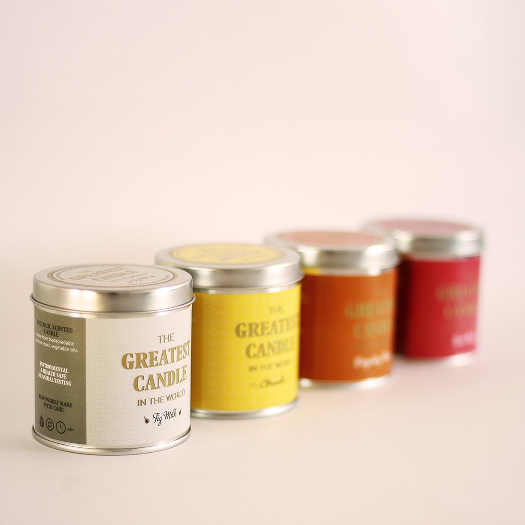 The Greatest Candle Vonná svíčka v plechovce (200 g) - dřevo a koření
