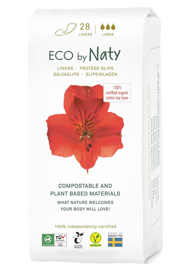 Eco by Naty Slipové vložky - super (28 ks)