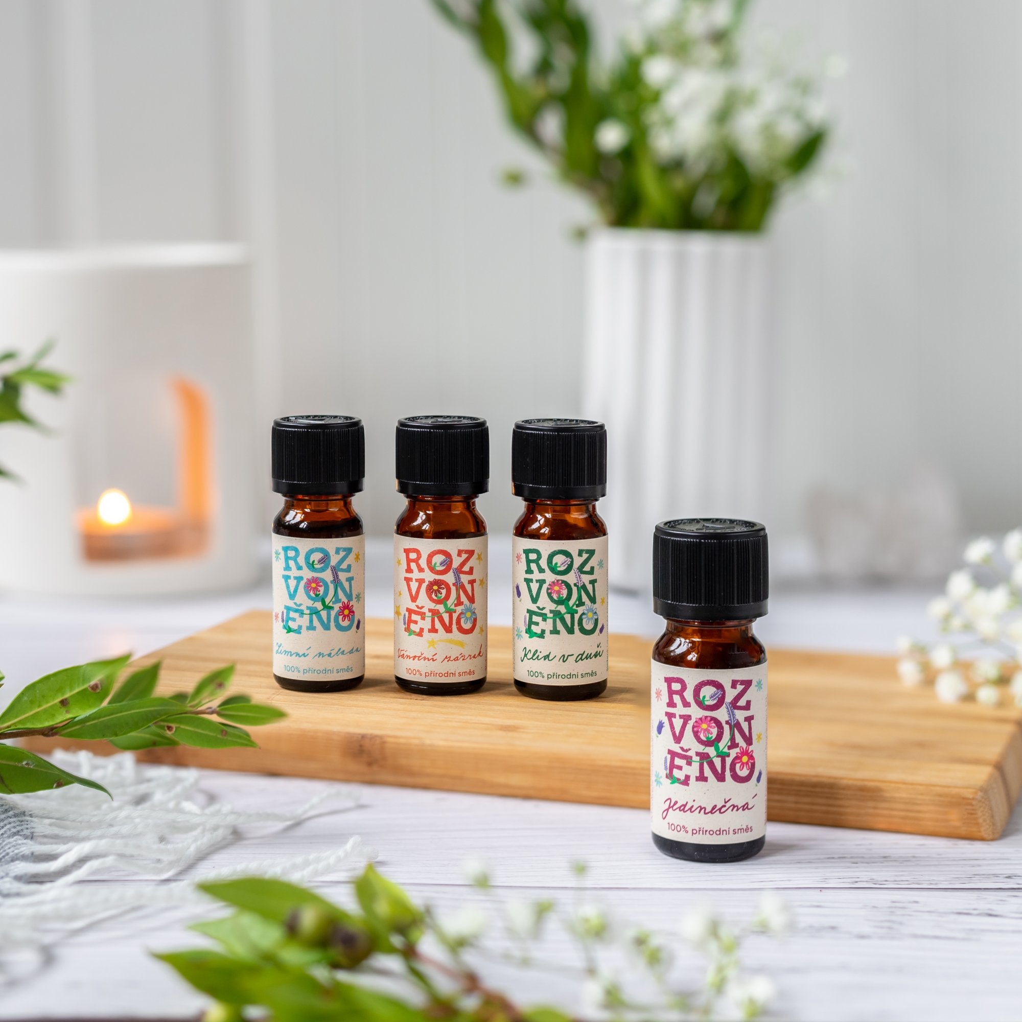 Rozvoněno Směs éterických olejů - Zimní nálada (10 ml)