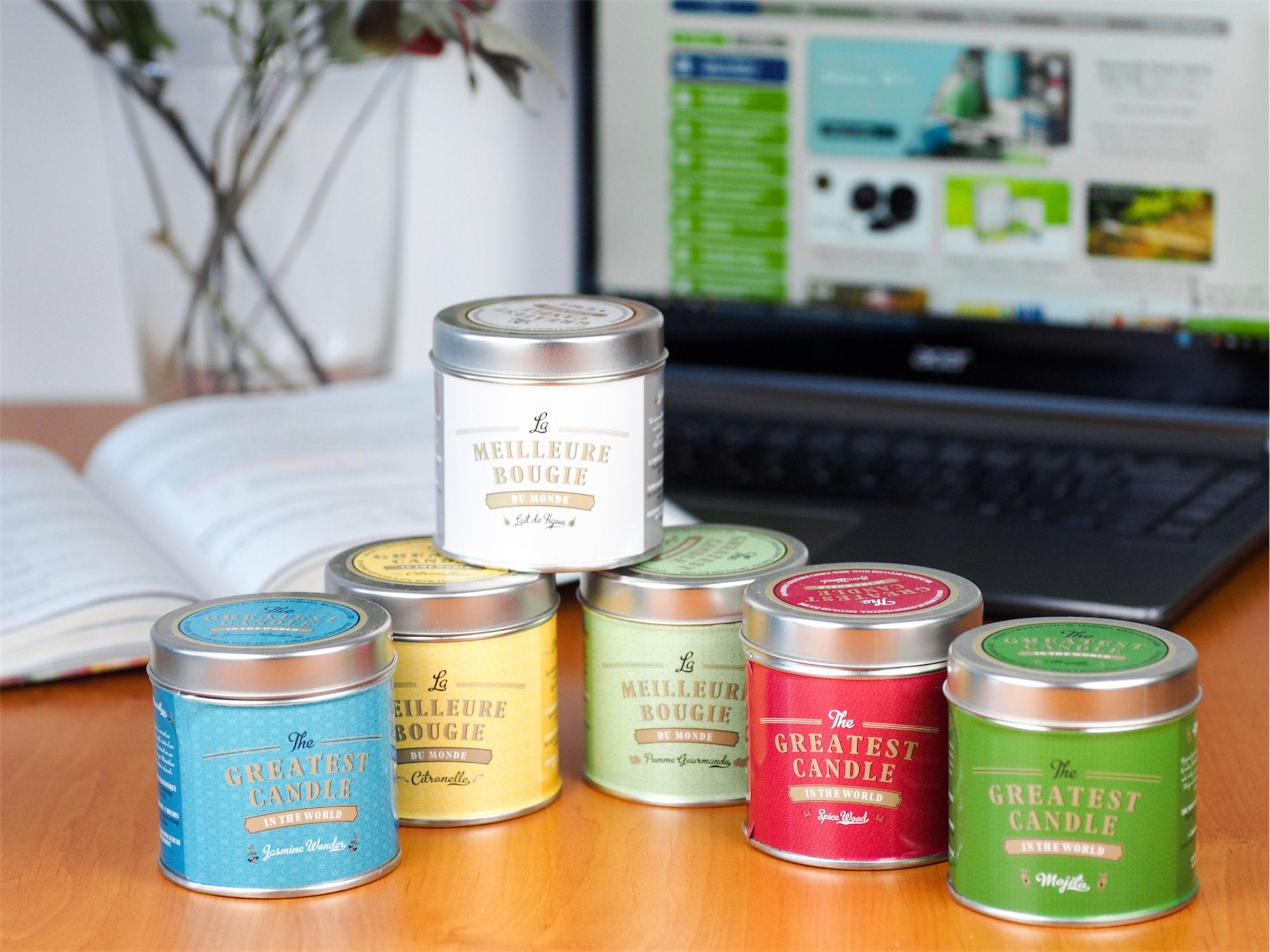 The Greatest Candle Vonná svíčka v plechovce (200 g) - hřebíček a skořice