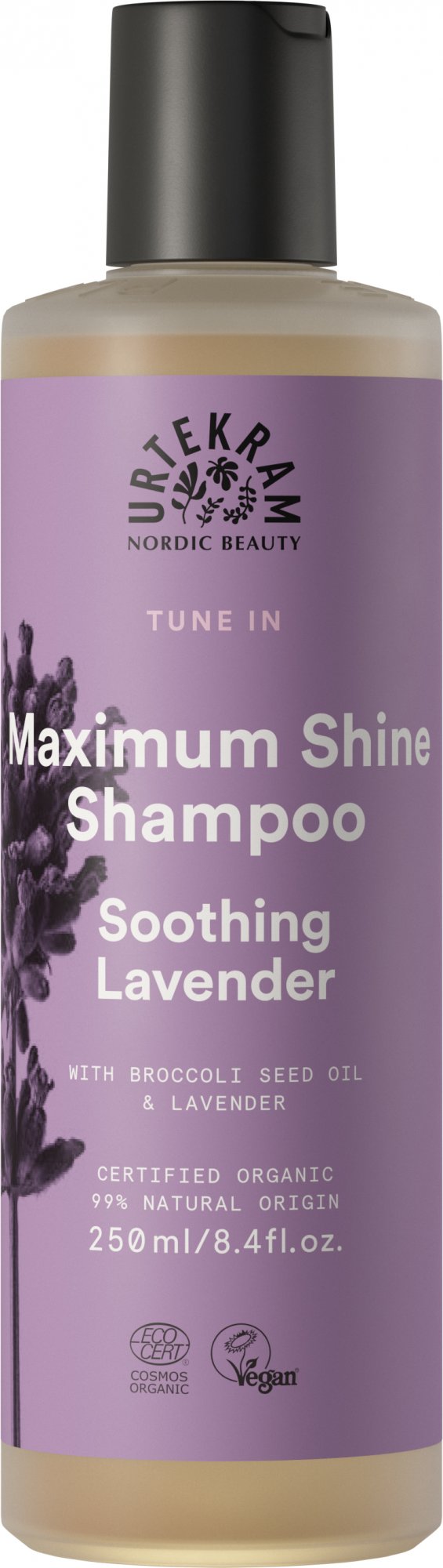 Urtekram Levandulový šampon pro uhlazení a lesk vlasů BIO