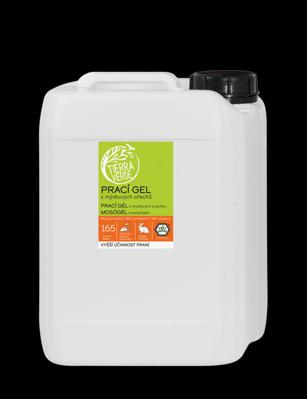 Tierra Verde Prací gel s BIO pomerančem - INOVACE