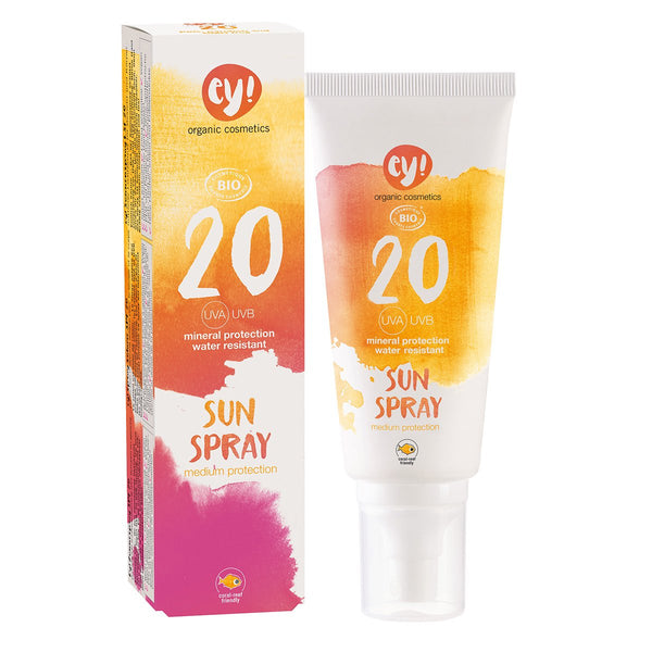 Ey! Opalovací krém ve spreji SPF 20 BIO (100 ml)