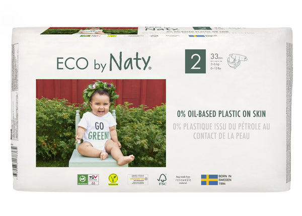 Eco by Naty Ekoplenky Mini 2 (3 - 6 kg) (33 ks)