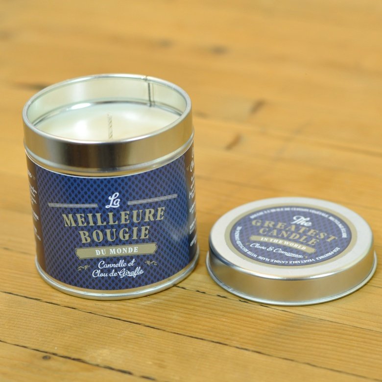 The Greatest Candle Vonná svíčka v plechovce (200 g) - hřebíček a skořice