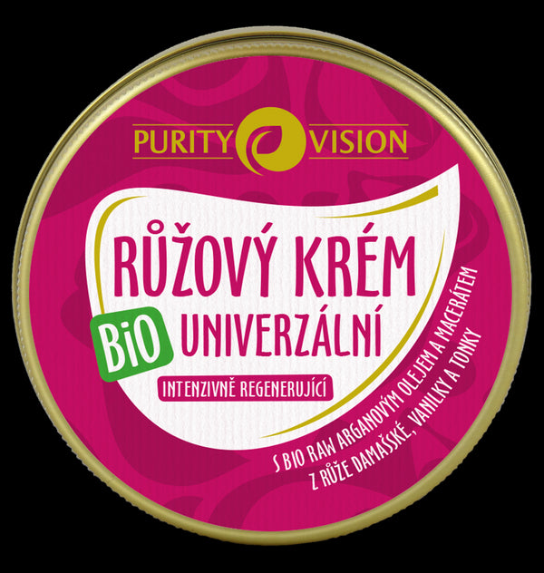 Purity Vision Růžový krém univerzální BIO (70 ml)