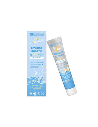 laSaponaria Opalovací krém pro děti a citlivou pokožku SPF 50 BIO