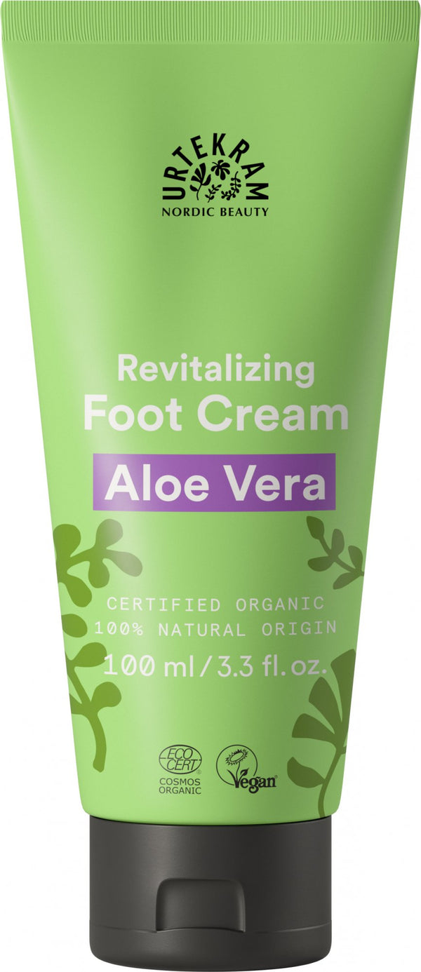 Urtekram Regenerační krém na nohy s aloe vera BIO (100 ml)