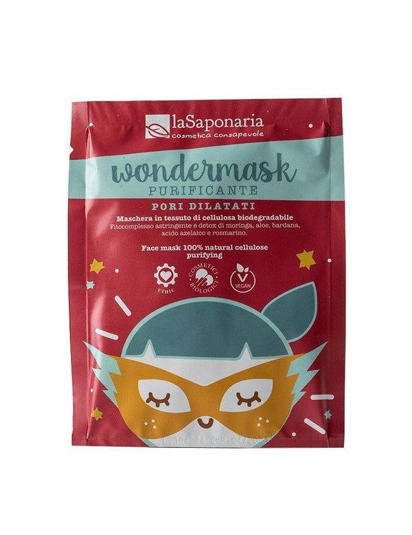 laSaponaria Čisticí pleťová maska Wondermask BIO (10 ml)