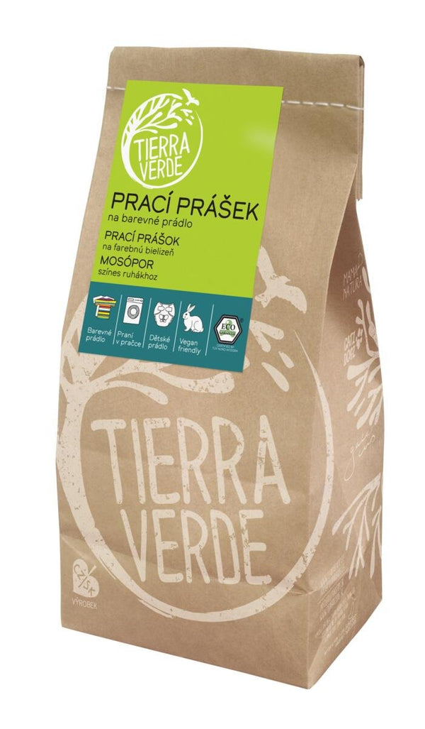 Tierra Verde Prací prášek na barevné prádlo