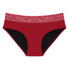Pinke Welle Menstruační kalhotky "Moře" červené - silná menstruace