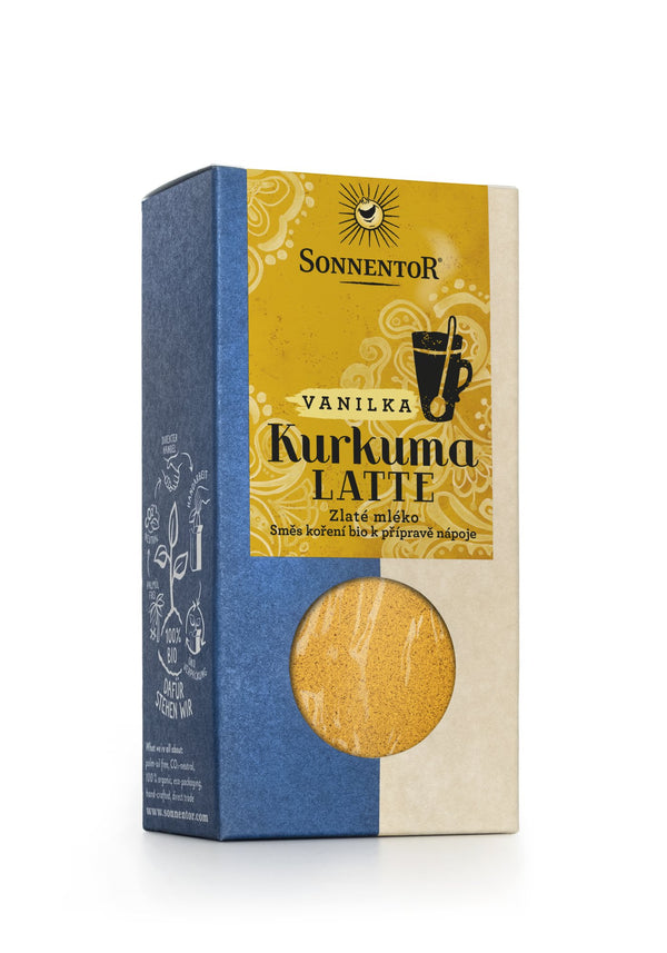 Sonnentor Kurkuma Latte vanilka BIO