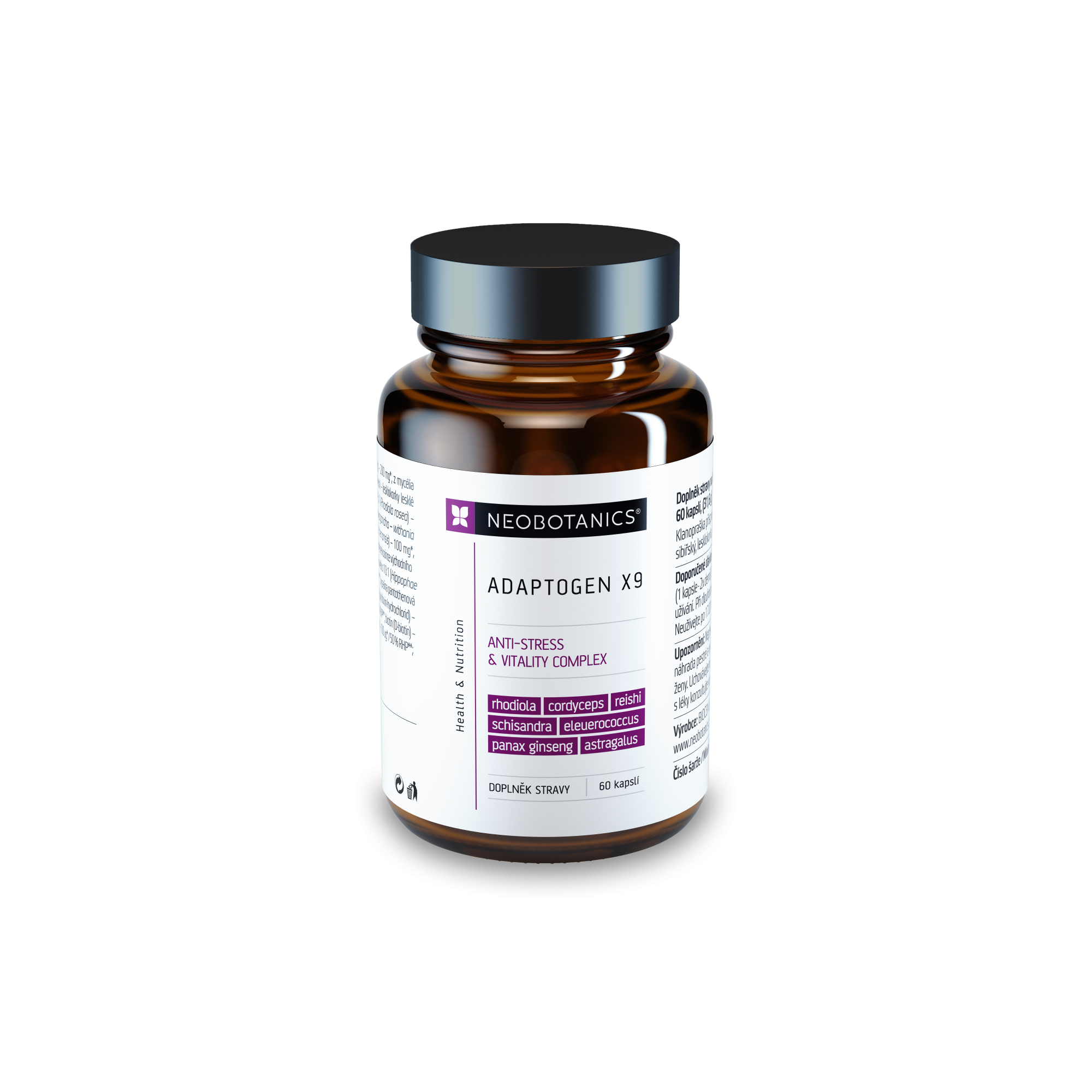 Neobotanics Adaptogen X9 (60 kapslí)