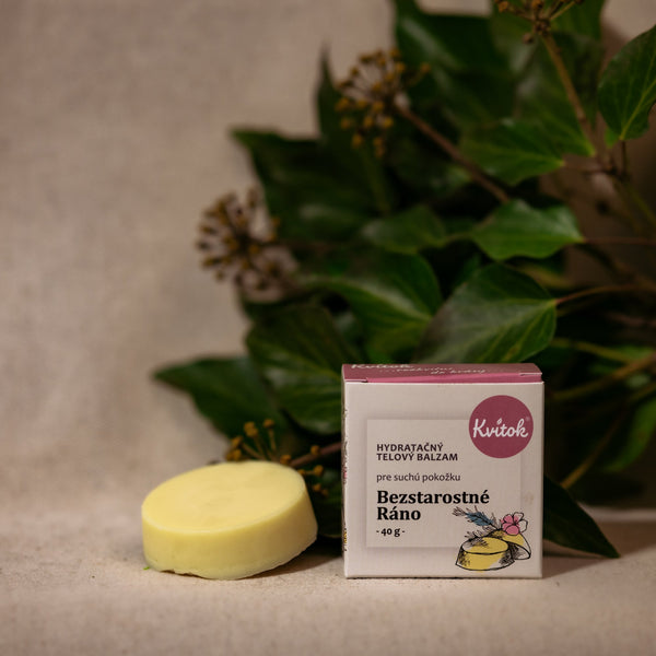 Kvitok Hydratační tělový balzám Bezstarostné ráno (40 g)