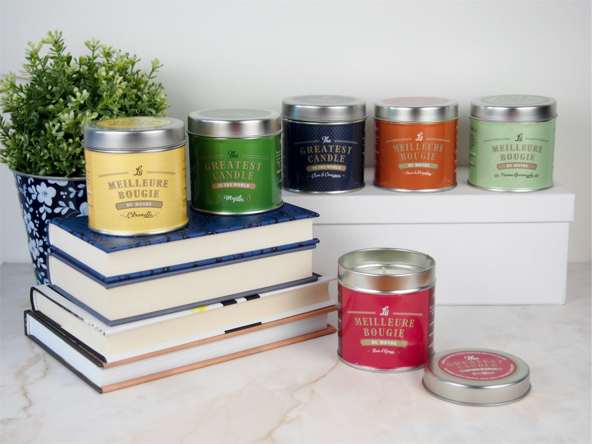 The Greatest Candle Vonná svíčka v plechovce (200 g) - dřevo a koření