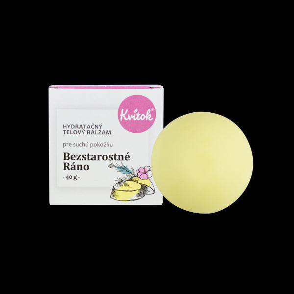 Kvitok Hydratační tělový balzám Bezstarostné ráno (40 g)