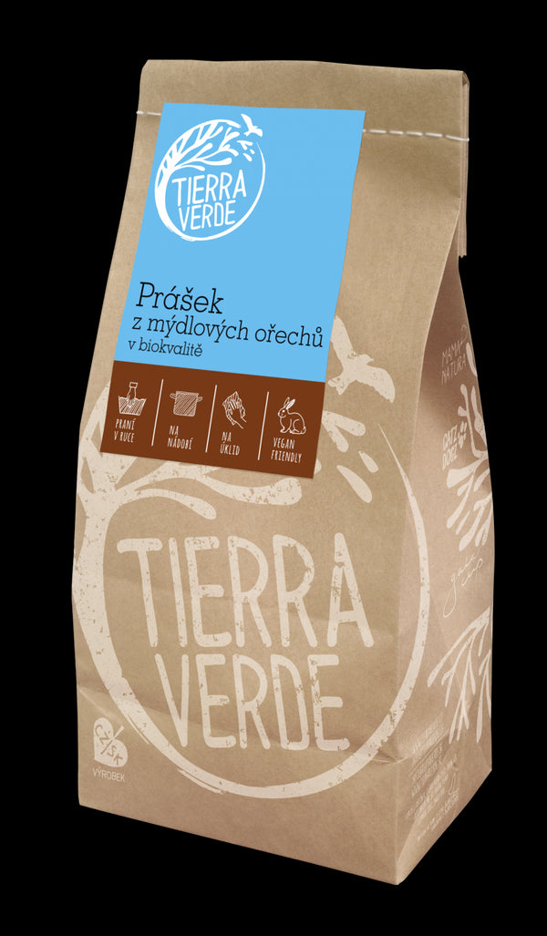 Tierra Verde Prášek z mýdlových ořechů BIO (500 g)