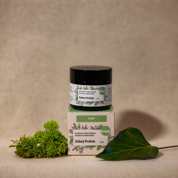 Kvitok Bylinkový zubní prášek (25 g)