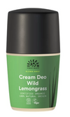 Urtekram Krémový deodorant roll-on s citron. trávou BIO (50 ml)