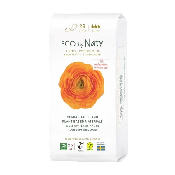 Eco by Naty Slipové vložky - super (28 ks)