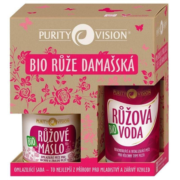 Purity Vision Omlazující sada s damašskou růží BIO