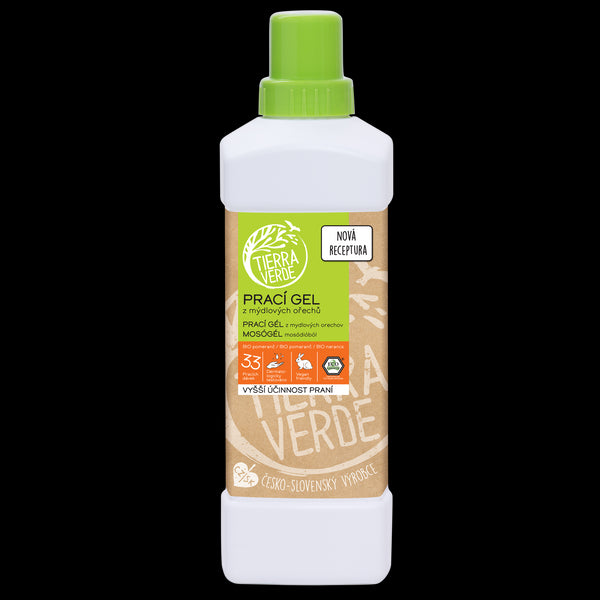 Tierra Verde Prací gel s BIO pomerančem - INOVACE